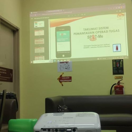 Taklimat Sistem Pemantauan Operasi Tugas Spot-Me